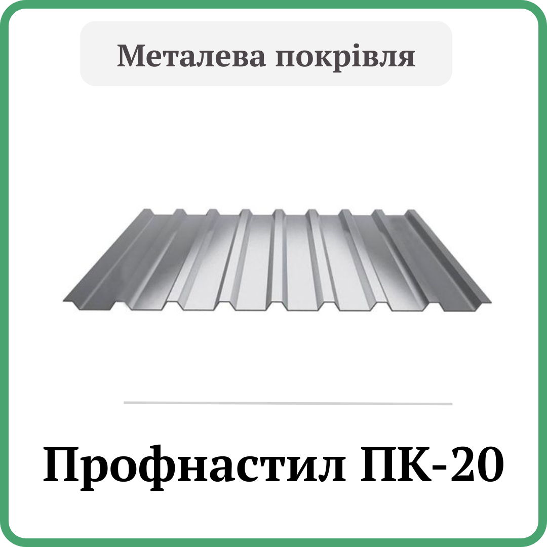 Профнастіл ПК-20